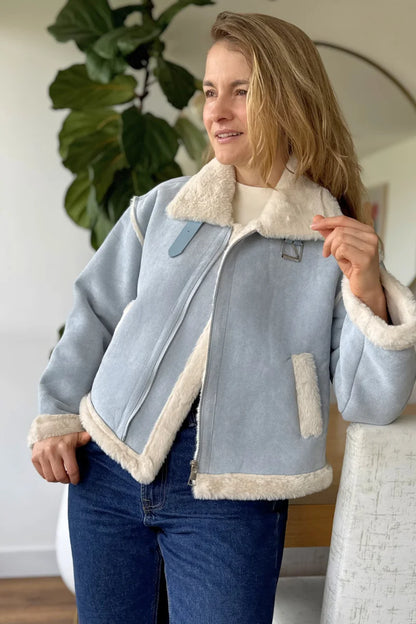 10065 Chaqueta Ovejera para mujer