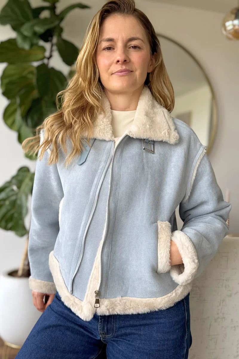 10065 Chaqueta Ovejera para mujer