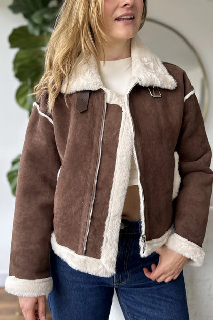 10065 Chaqueta Ovejera para mujer