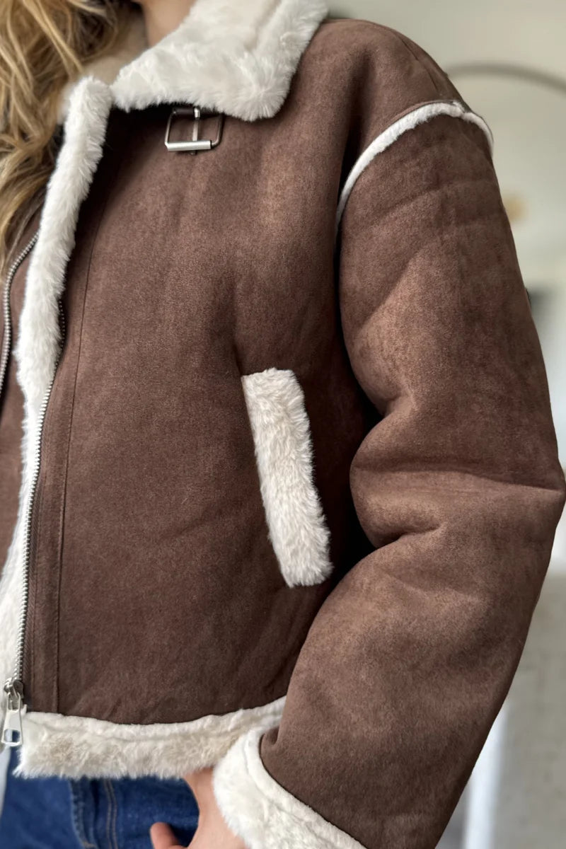 10065 Chaqueta Ovejera para mujer