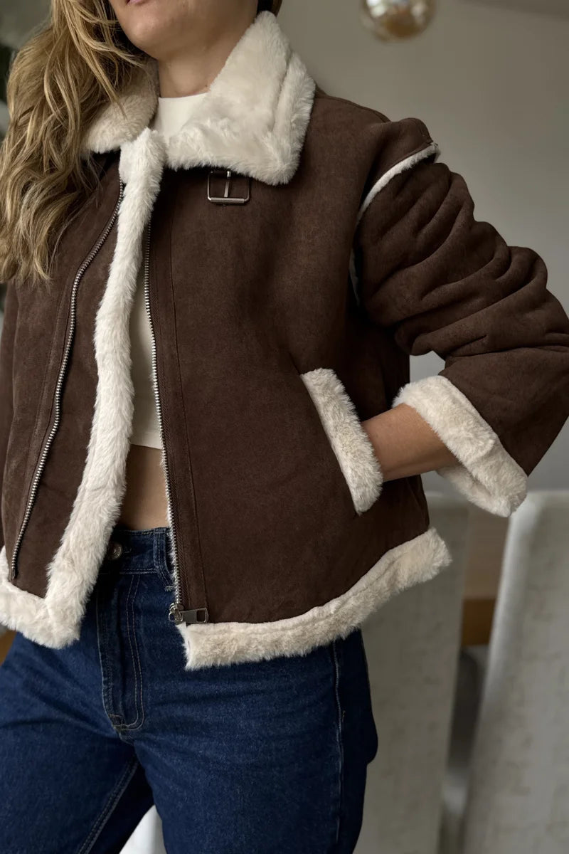10065 Chaqueta Ovejera para mujer