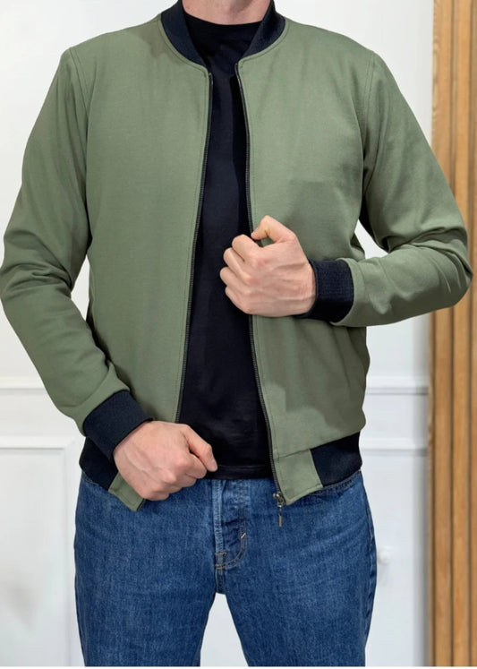 Chaquetas Bomber Classic 14000 Verde