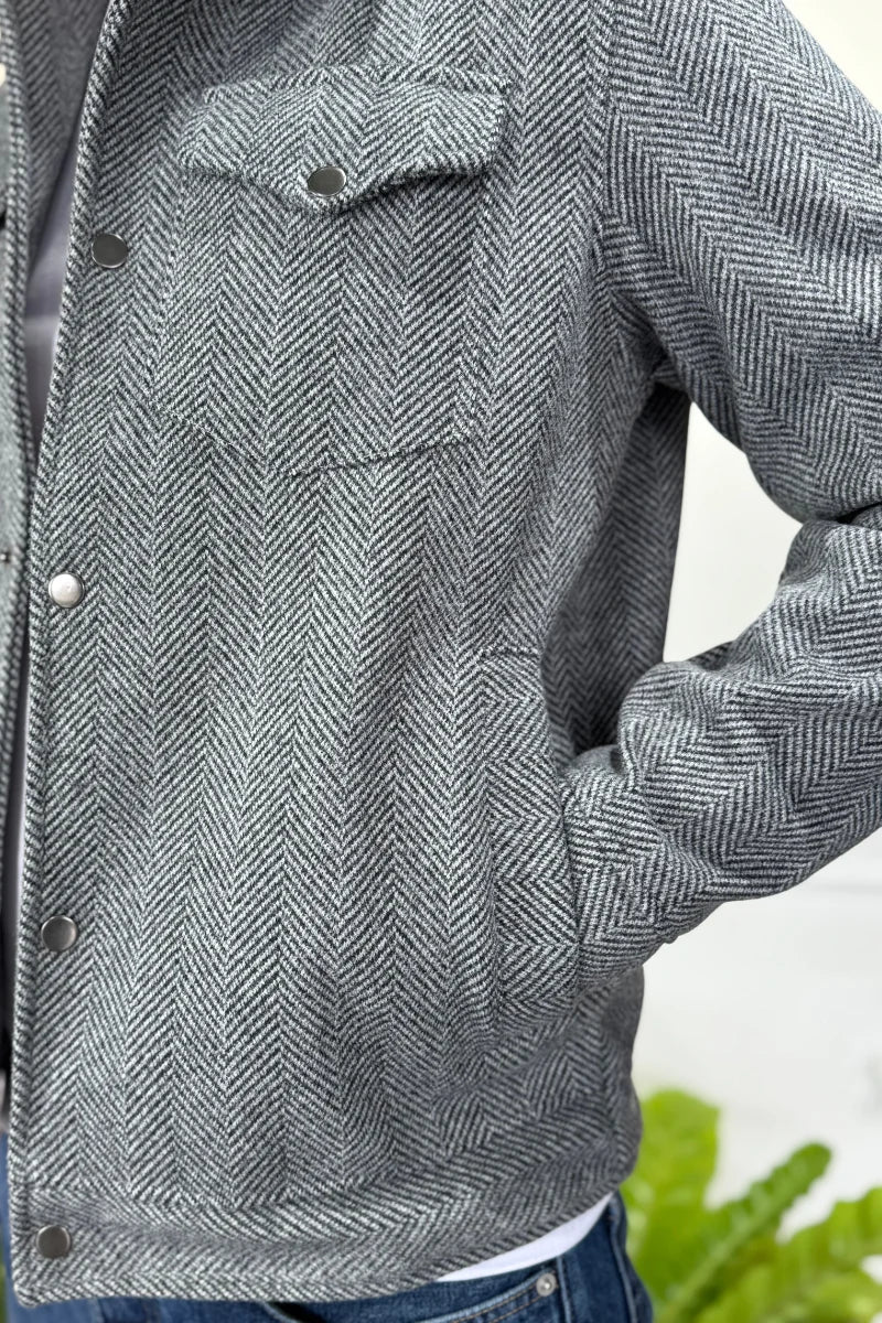 14172 Chaqueta Hombre en Paño