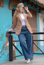 Cargar imagen en el visor de la galería, 25054 Blazer Unicolor Tendencia
