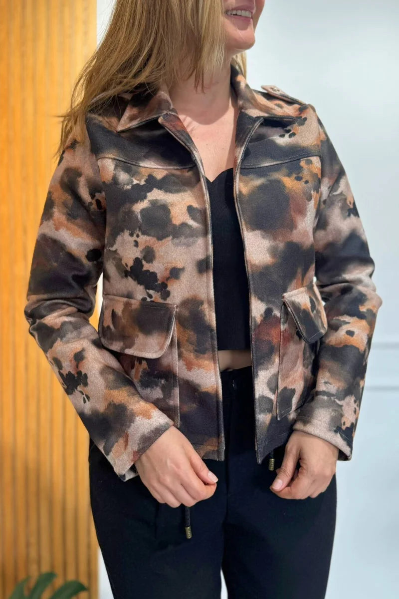 26148-16 Chaqueta en Paño Larga