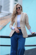 Cargar imagen en el visor de la galería, 25054 Blazer Unicolor Tendencia
