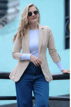 Cargar imagen en el visor de la galería, 25054 Blazer Unicolor Tendencia
