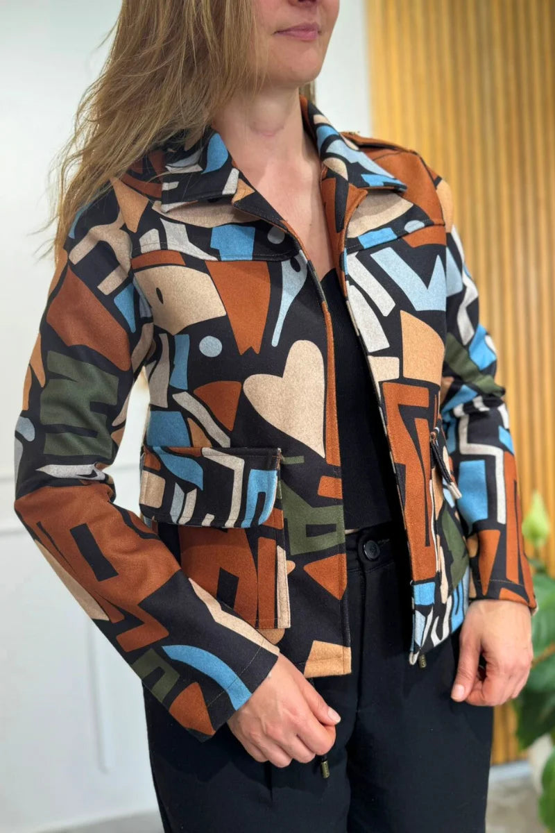 26148-12 Chaqueta en Paño Larga