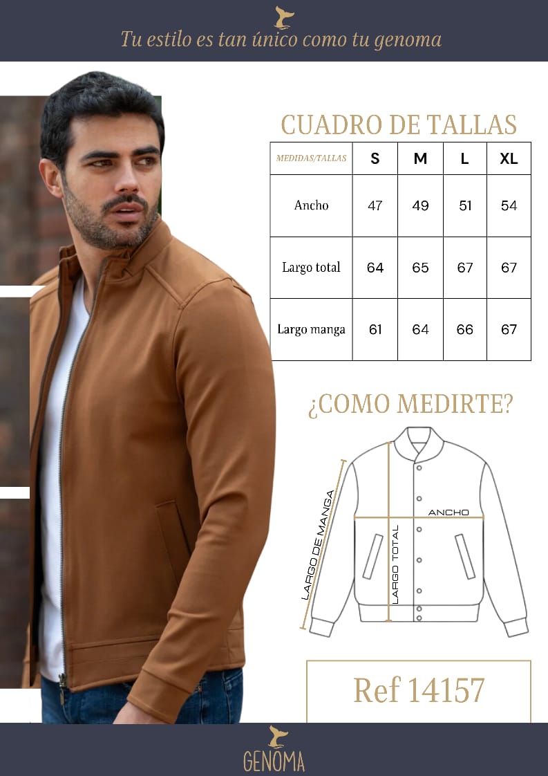 Chaquetas Bomber Classic 14157