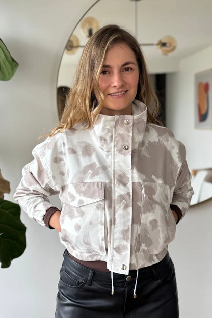 Chaqueta de Mujer Diseño Manchas