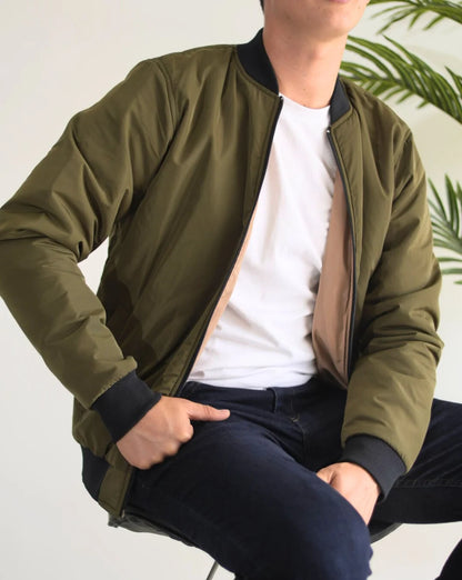 Chaqueta Impermeable Doble Faz Hombre  14169