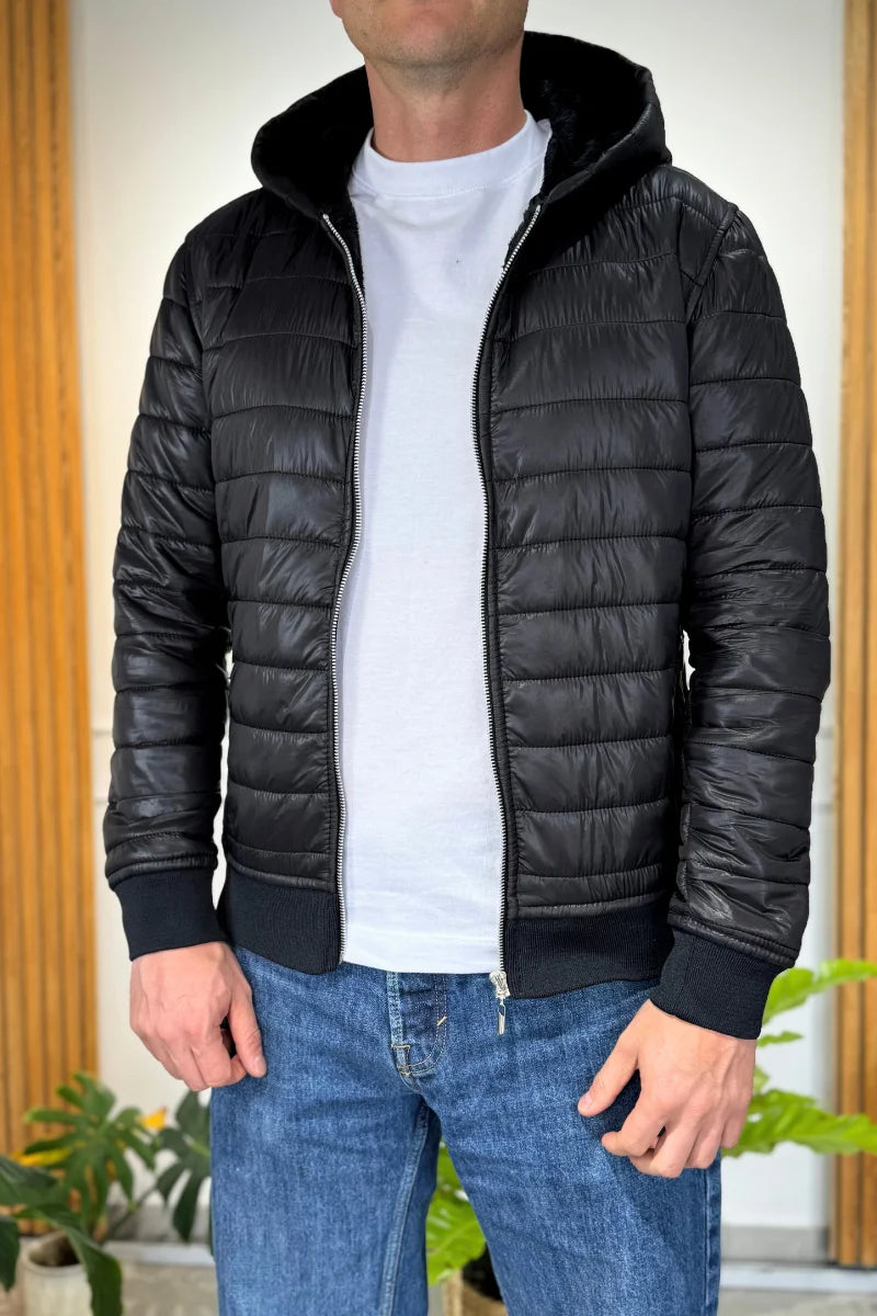 14171 Chaqueta hombre con capota