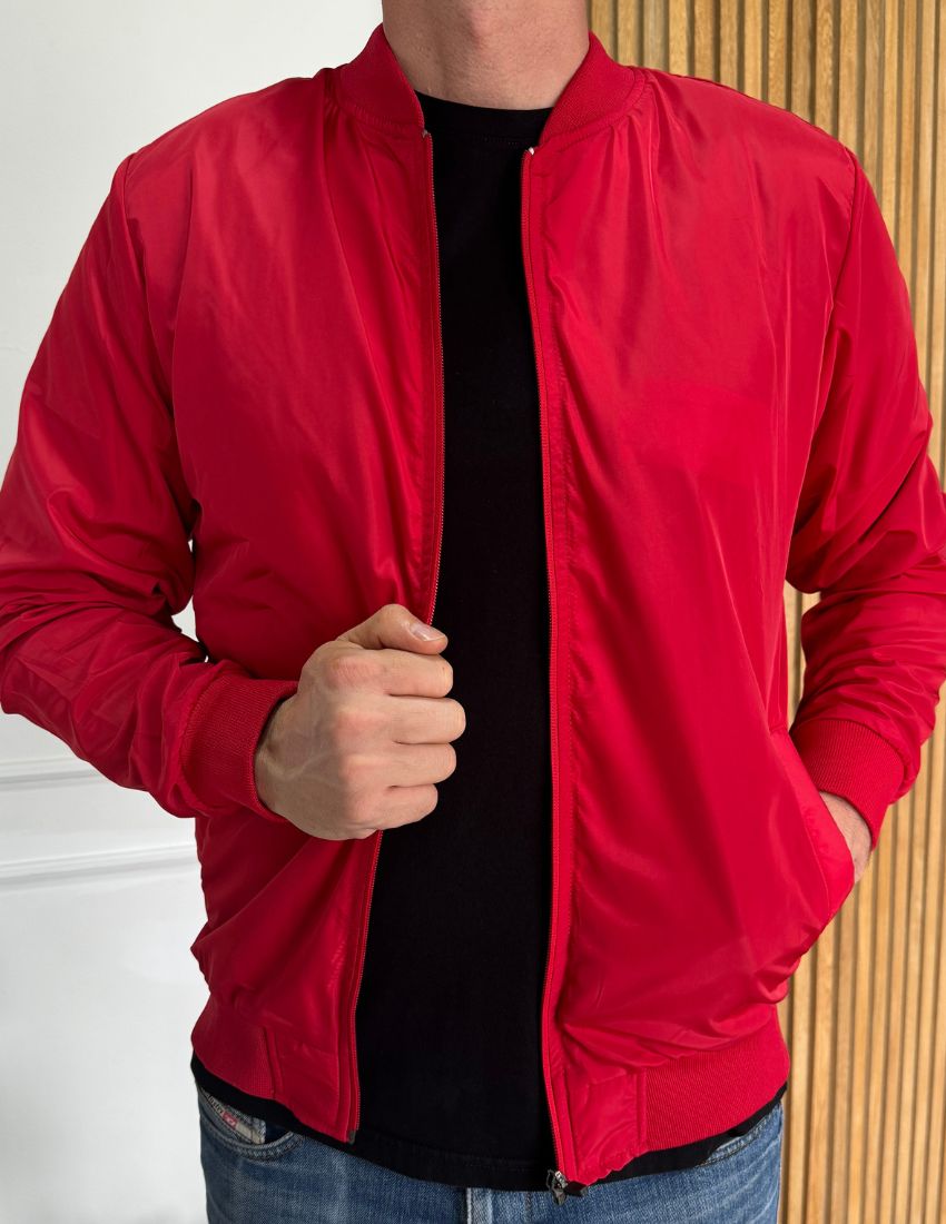 Chaquetas Impermeable  14152 Rojo