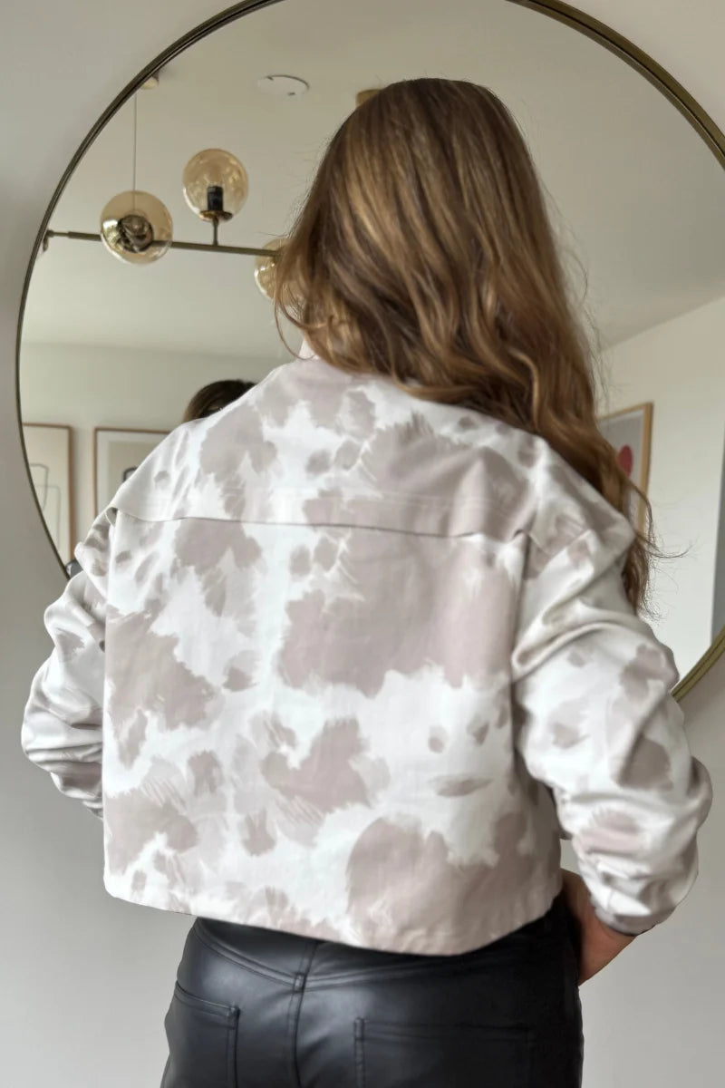 Chaqueta de Mujer Diseño Manchas