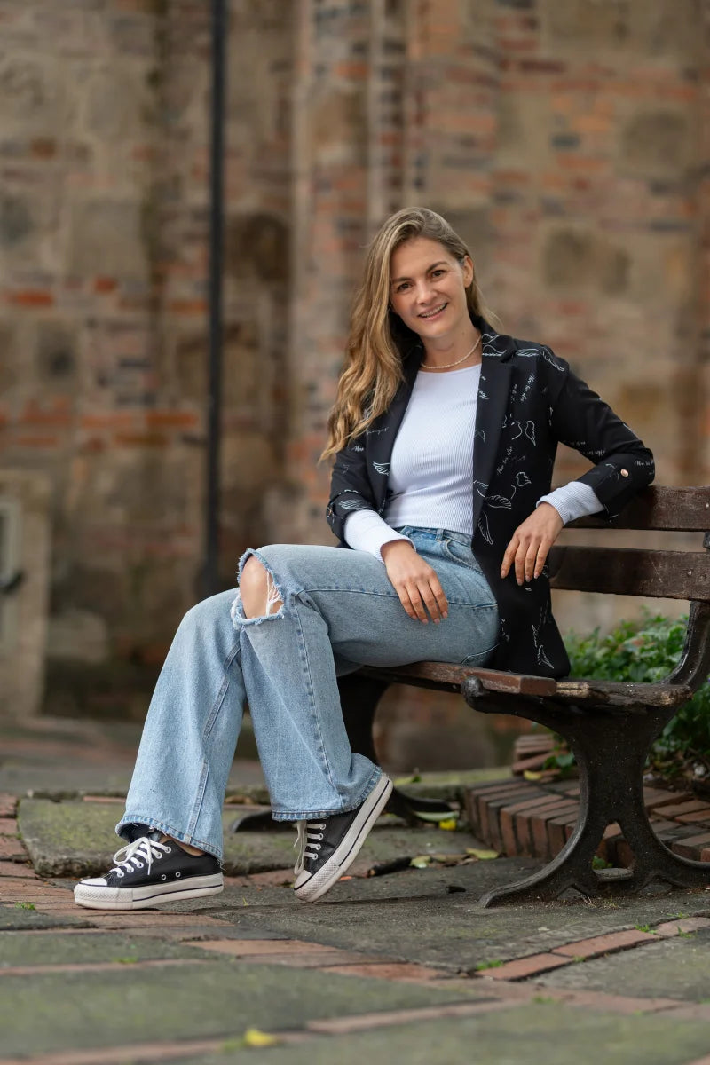 Blazer Abre tus Alas 25059 Negro