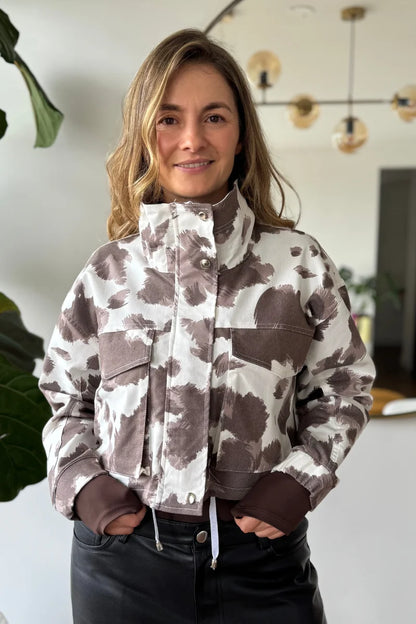 Chaqueta de Mujer Diseño Manchas