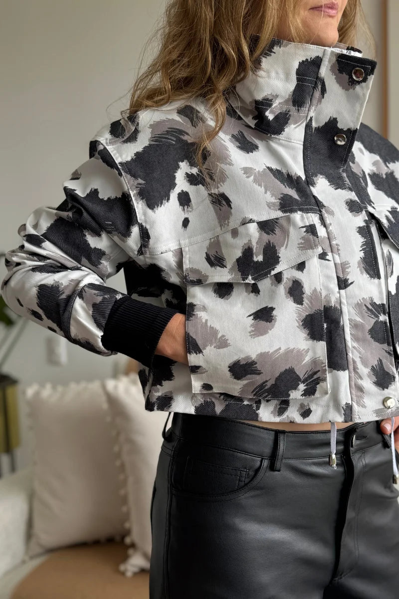 Chaqueta de Mujer Diseño Manchas