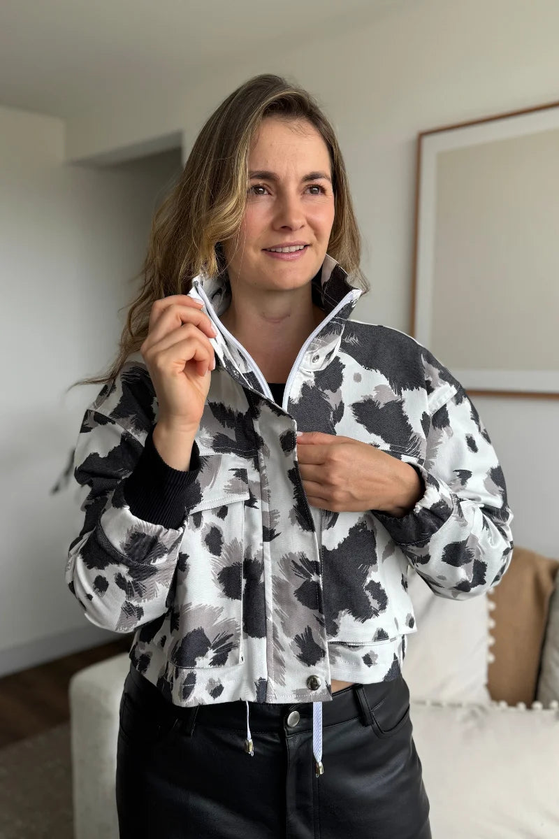 Chaqueta de Mujer Diseño Manchas