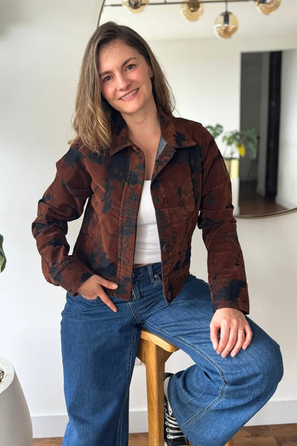 10052 chaqueta Parches