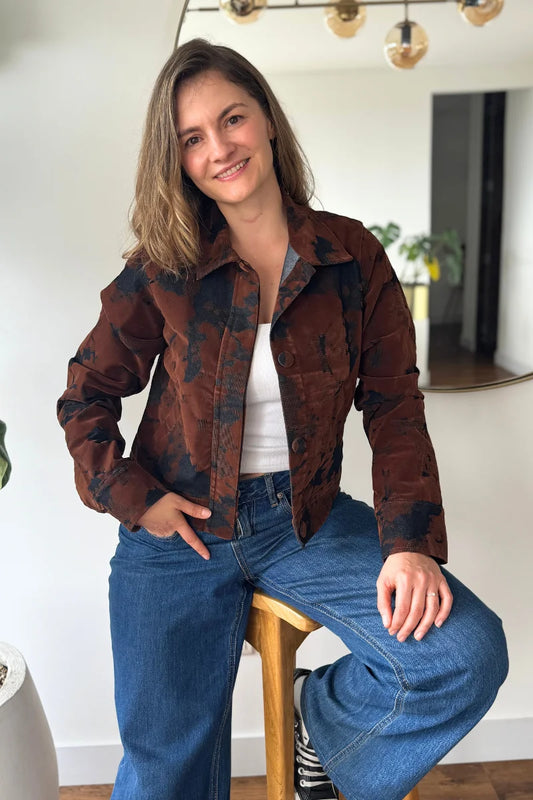 10052 chaqueta Parches