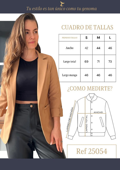 25054 Blazer Colores Pasteles