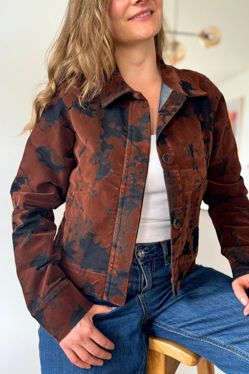 10052 chaqueta Parches