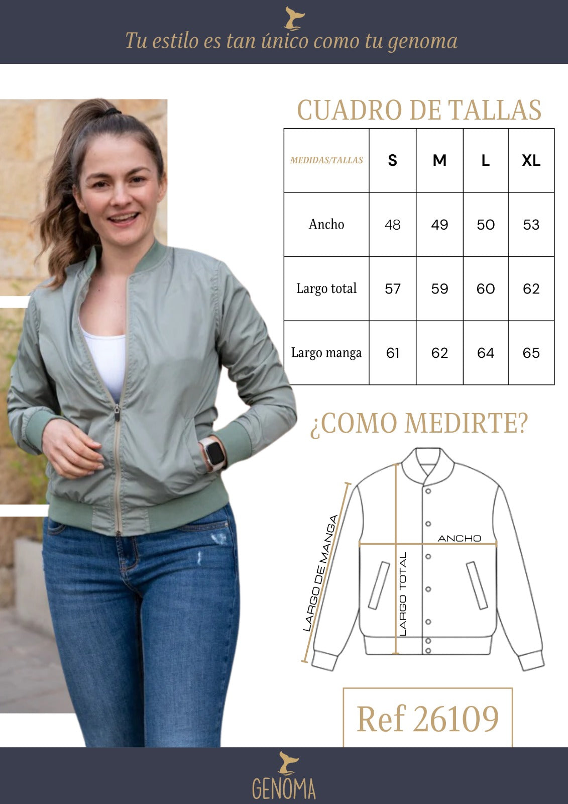 Chaqueta impermeable 26125