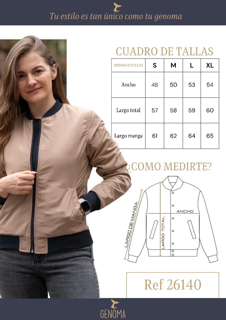 Chaqueta impermeable Doble Faz 26140