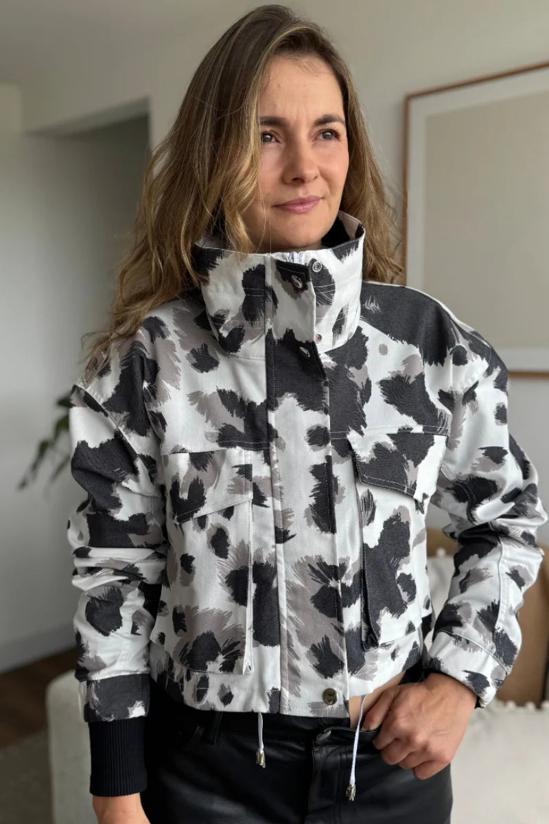 Chaqueta de Mujer Diseño Manchas