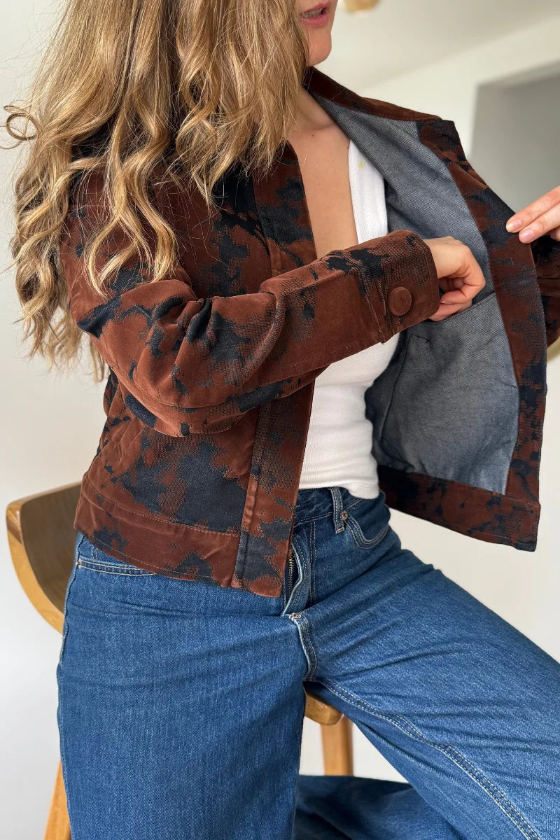 10052 chaqueta Parches