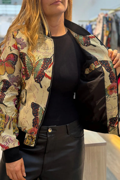 26154 Bomber Estampada Países
