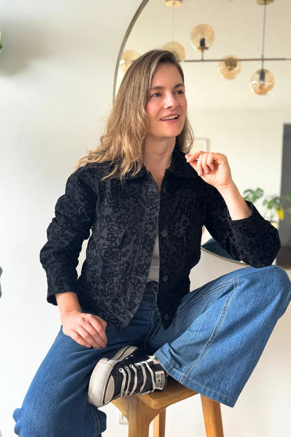 10054 Denim Animal Print