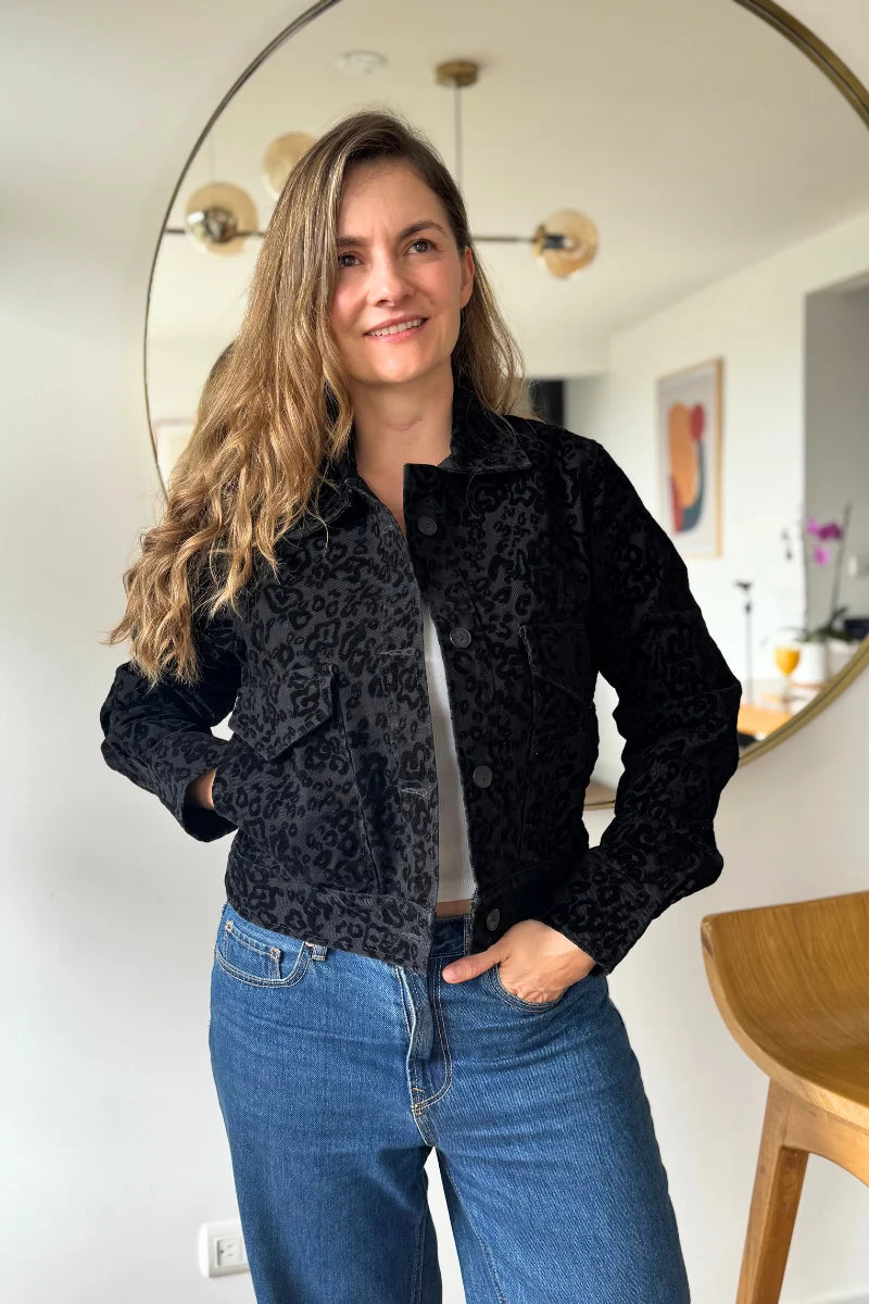 10054 Denim Animal Print