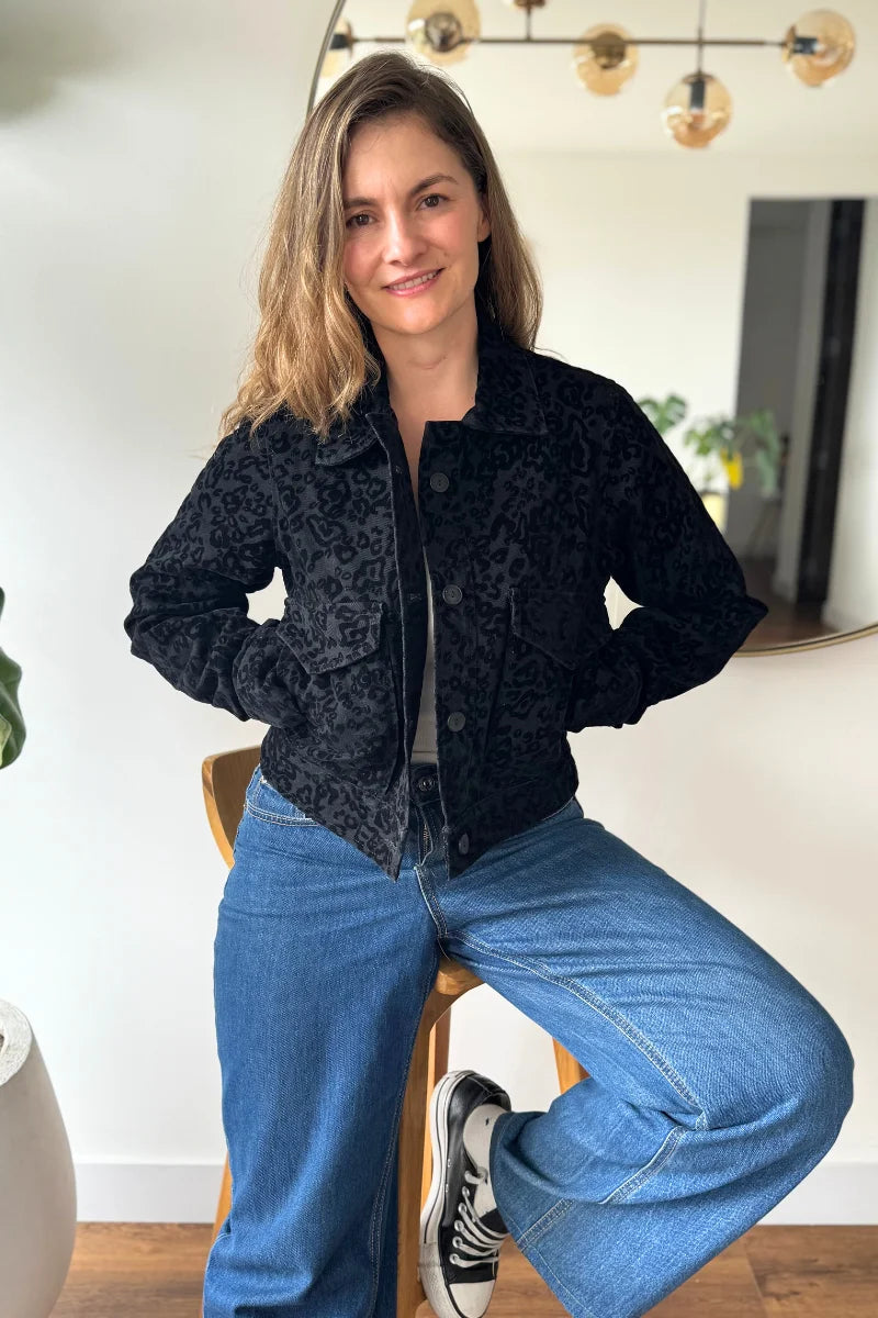 10054 Denim Animal Print