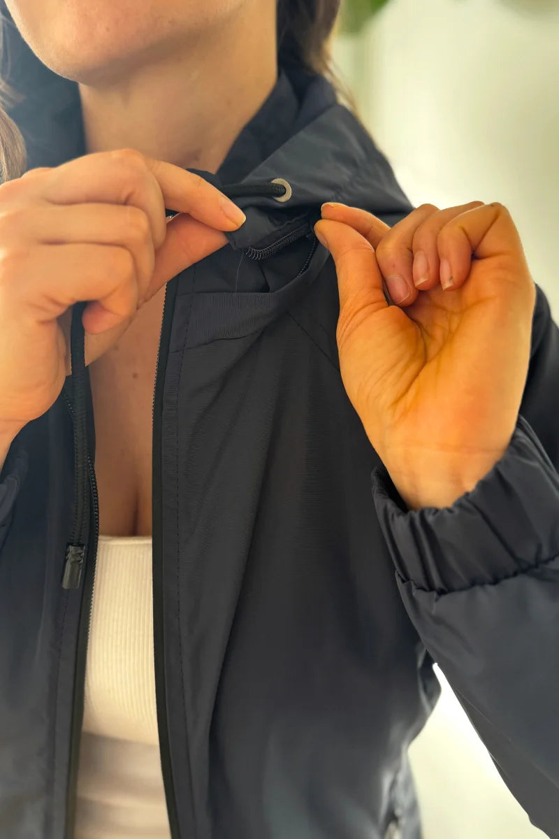 10056 Chaqueta Larga semipermeable