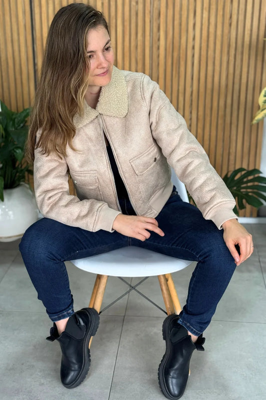 Chaqueta tipo Piloto Mujer 10040