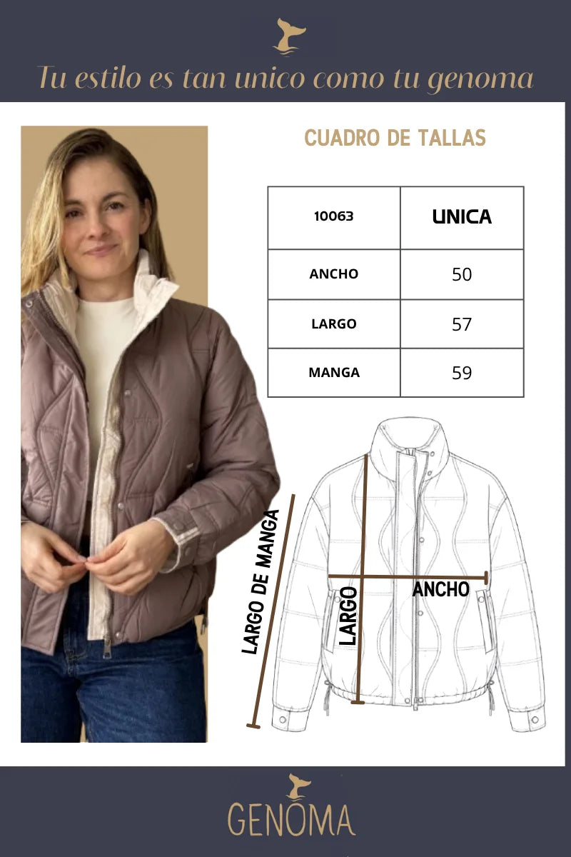 10063 Chaqueta Acolchada