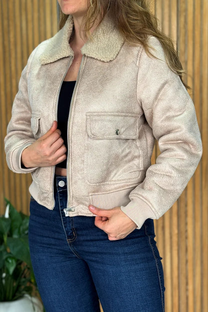 Chaqueta tipo Piloto Mujer 10040