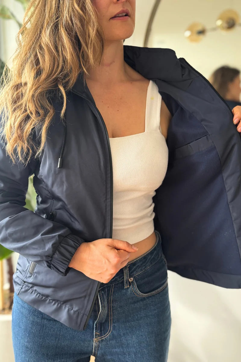 10056 Chaqueta Larga semipermeable