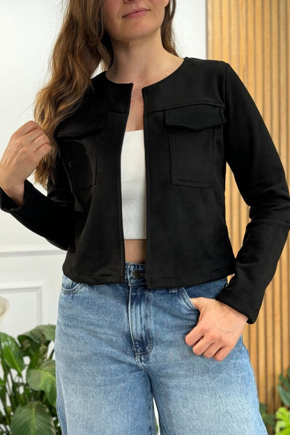 10024 Chaqueta mujer Piel Durazno