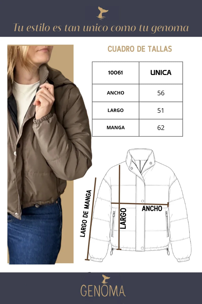 10061 Chaqueta Acolchada