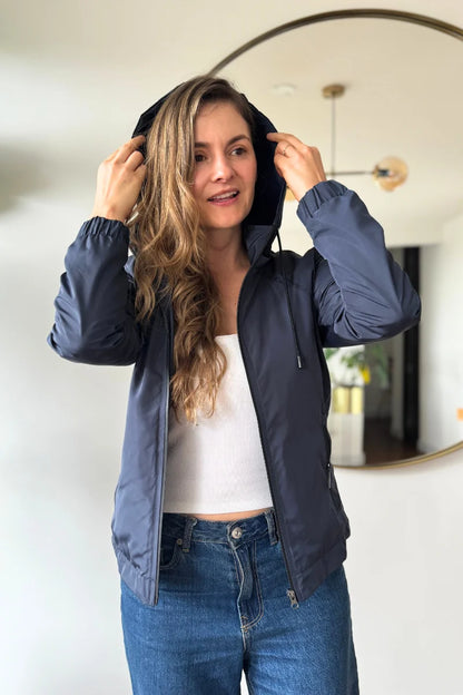 10056 Chaqueta Larga semipermeable