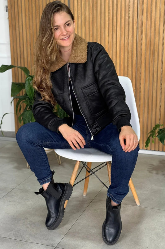Chaqueta tipo Piloto Mujer 10040