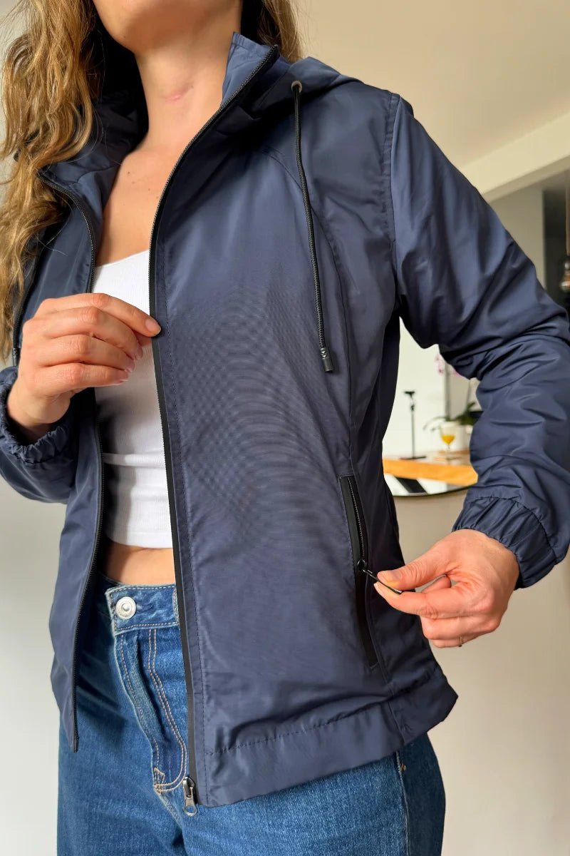 10056 Chaqueta Larga semipermeable