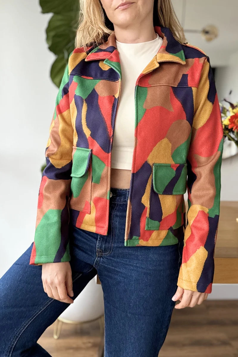 26148-8 Chaqueta en Paño Larga