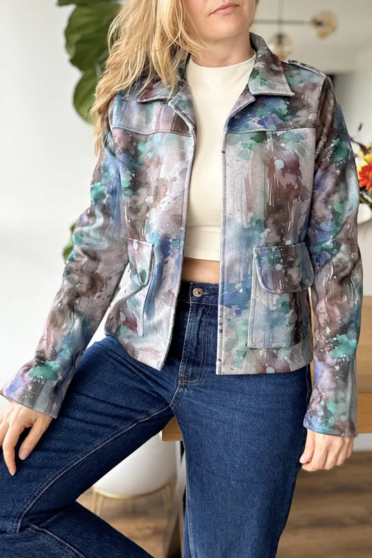 26148-18 Chaqueta en Paño Larga