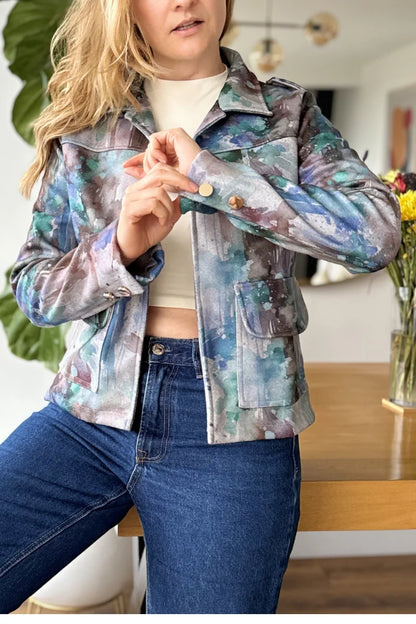 26148-18 Chaqueta en Paño Larga