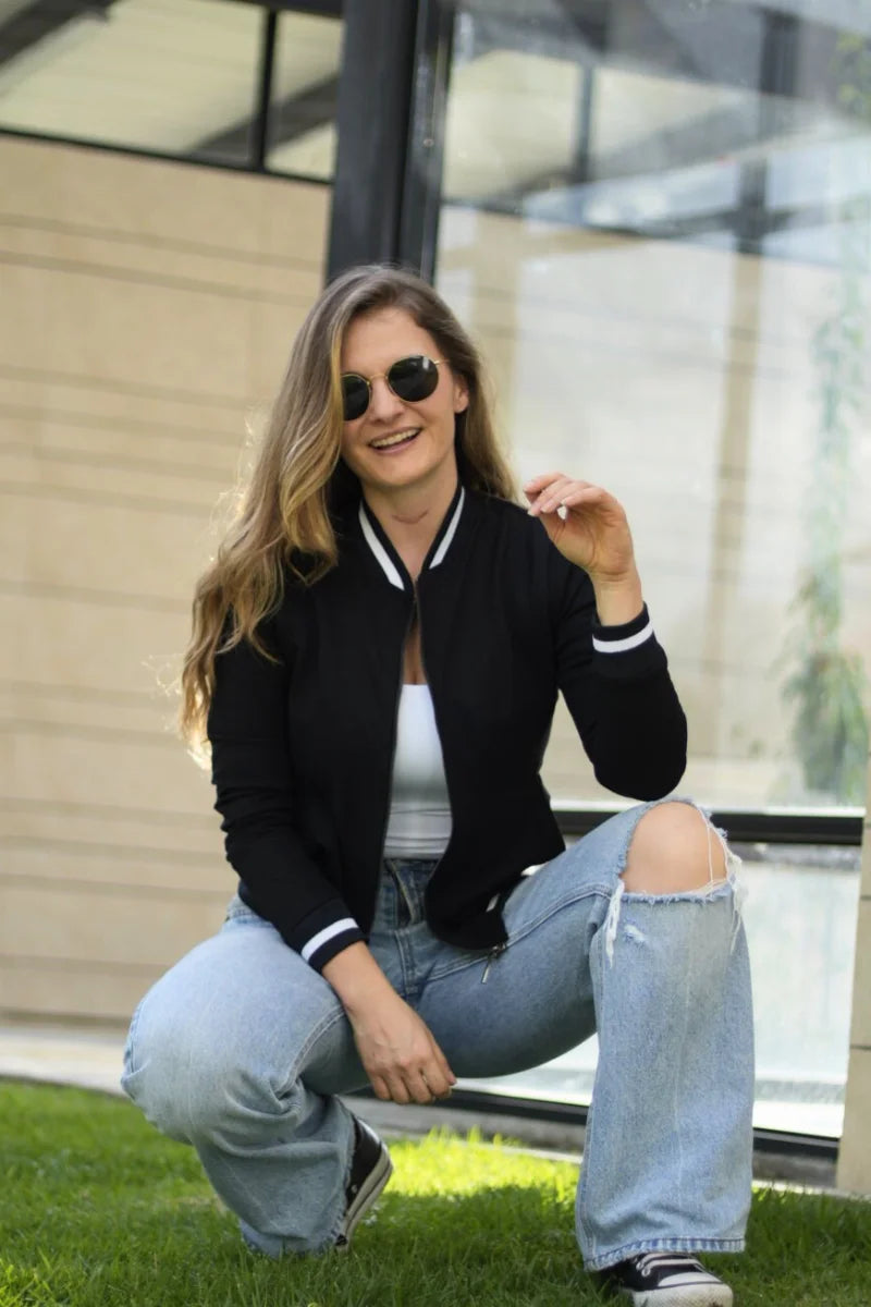 26065 Match Chaquetas Bomber Classic Mujer