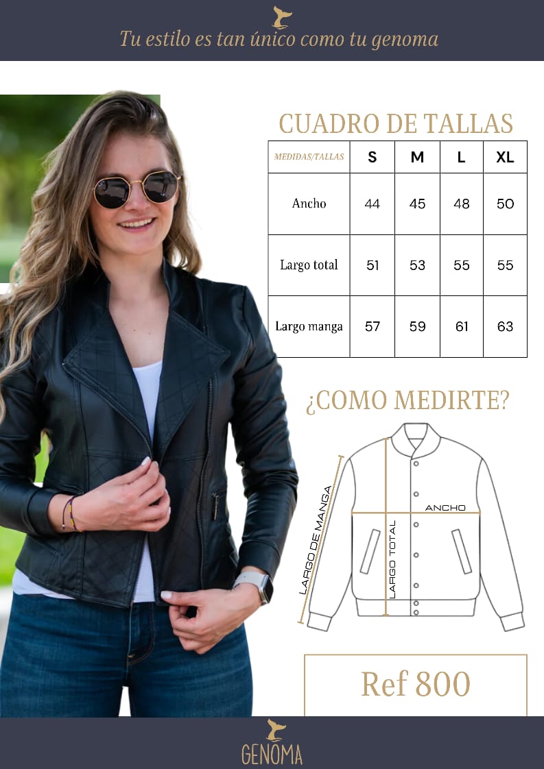 Chaqueta Biker 800