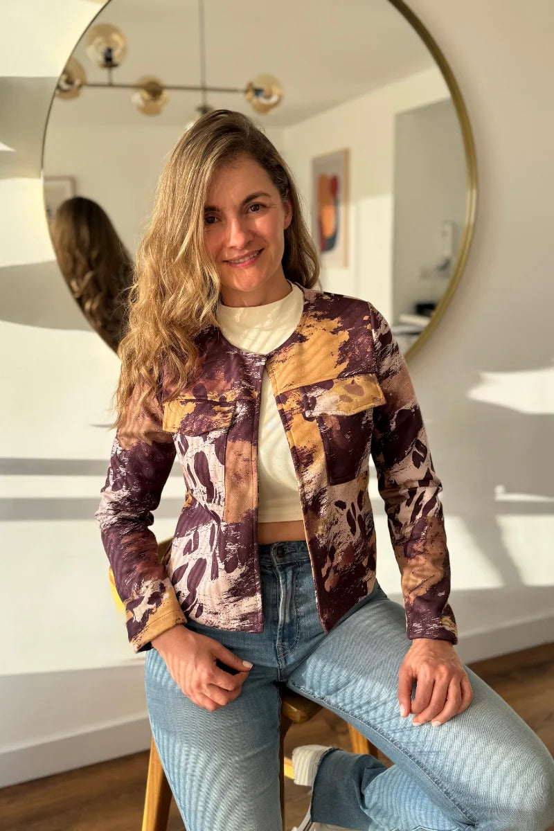 10020 Larga Estampada